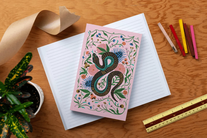 Denik Notebook Charmed Snake Classic Layflat Notebook