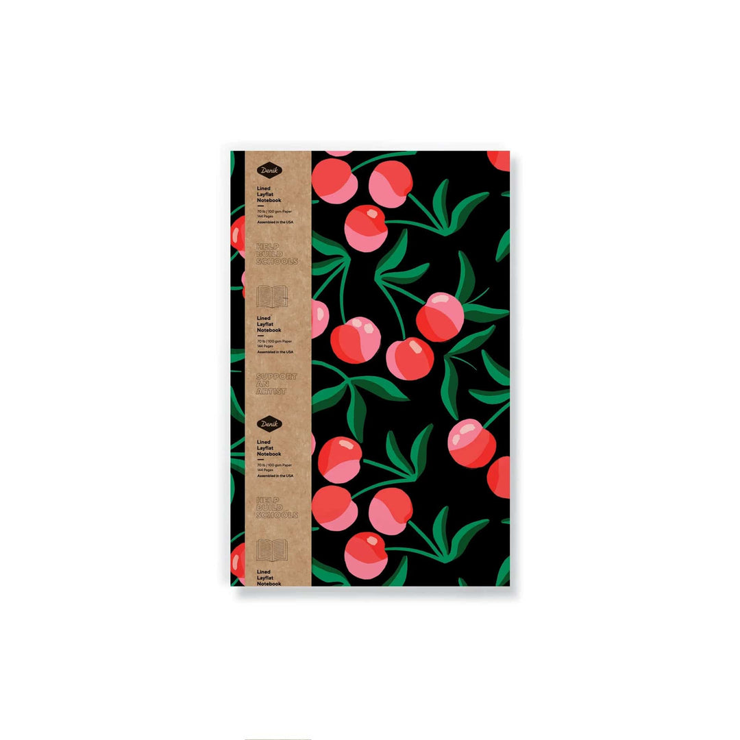 Denik Notebook Cherries Classic Layflat Notebook