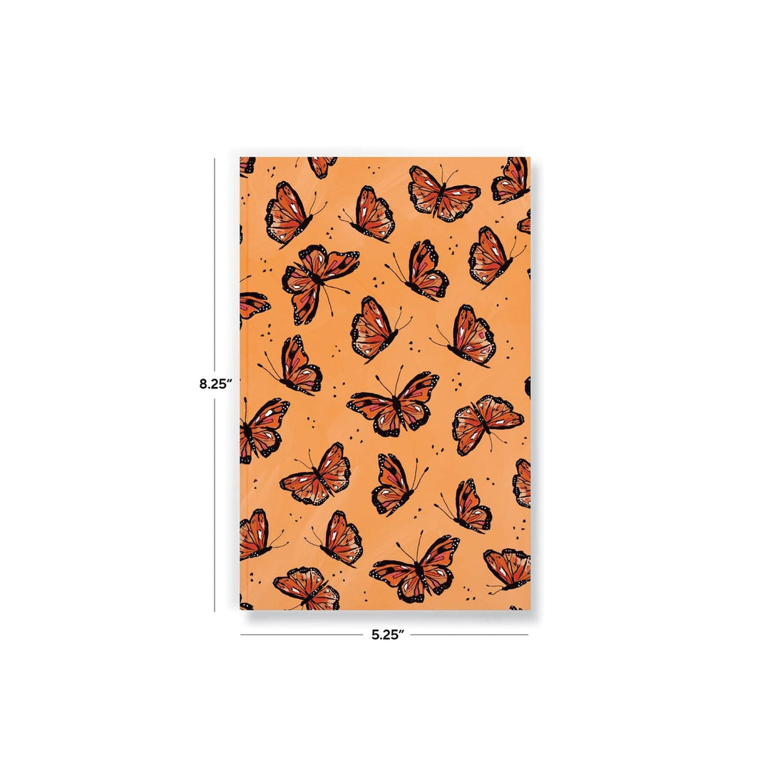 Denik Notebook Flying Monarch Layflat Journal Notebook