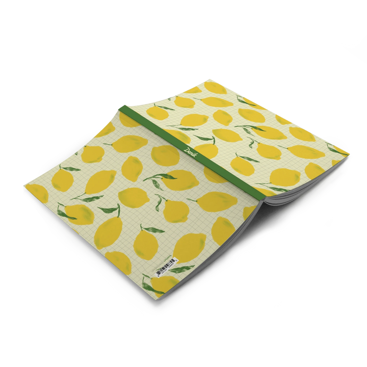 Denik Notebook Lemon Grid Classic Layflat Notebook