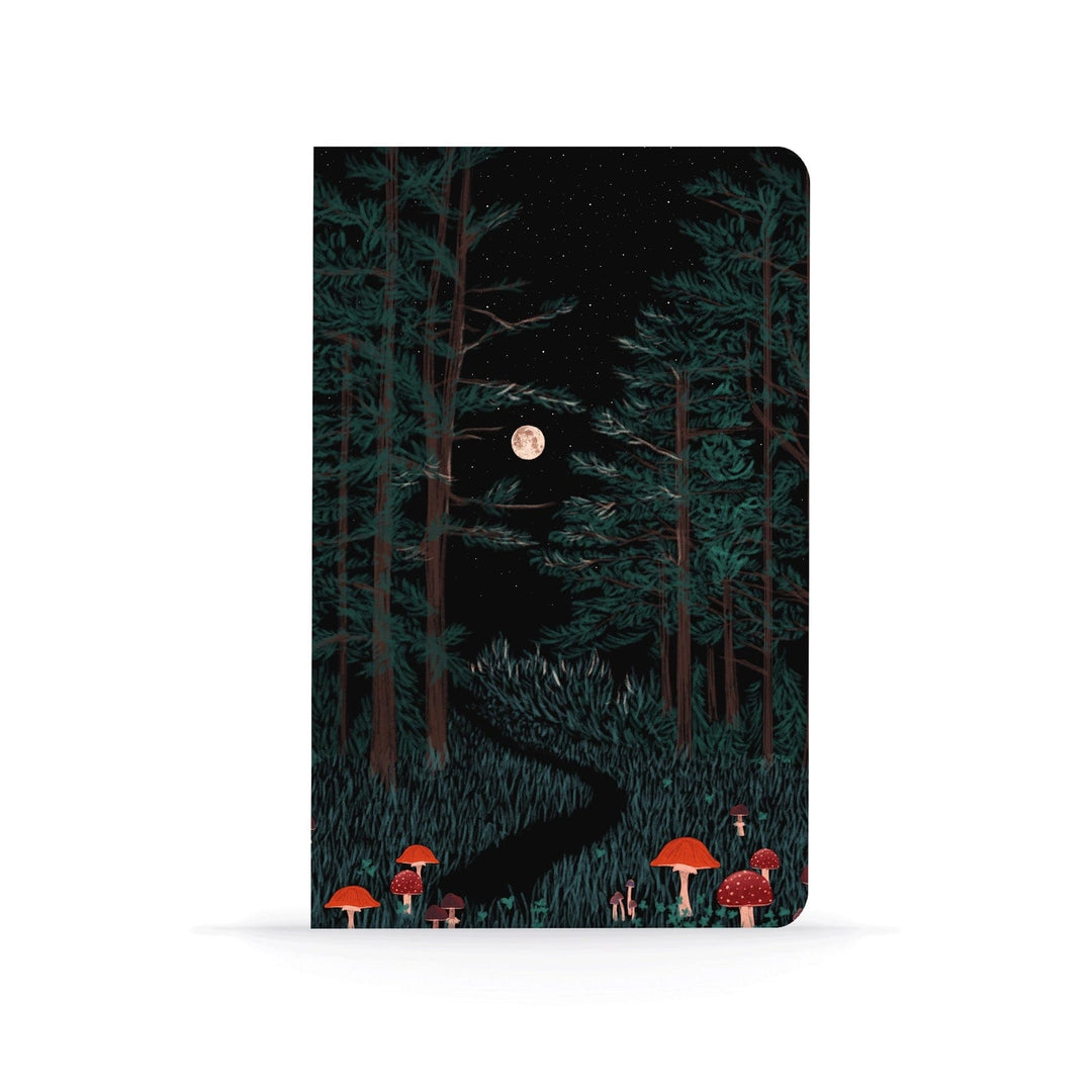 Denik Notebook Moonrise Forest Medium Layflat Notebook