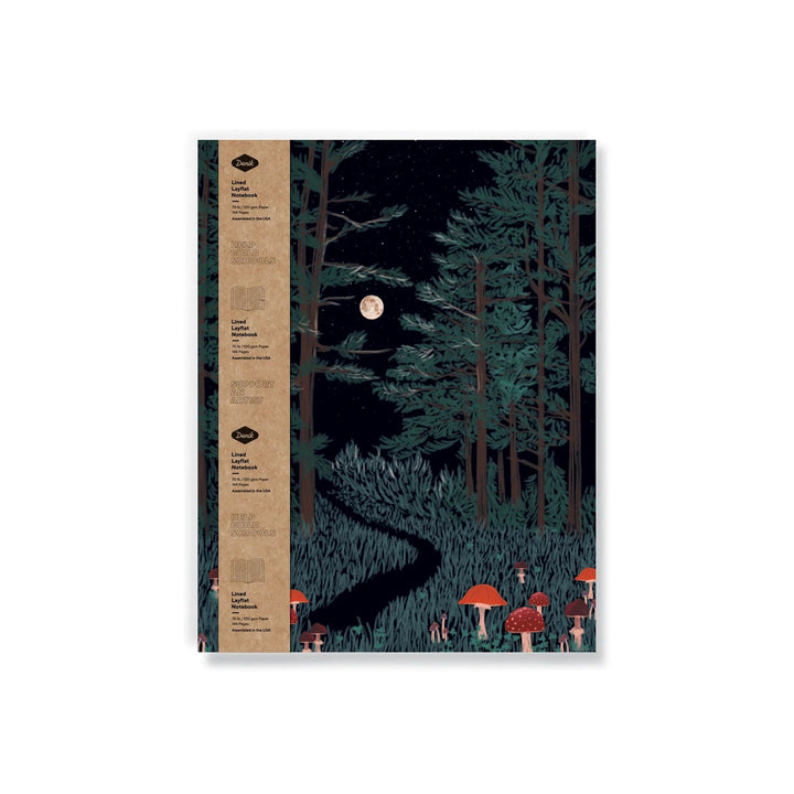 Denik Notebook Moonrise Forest Medium Layflat Notebook