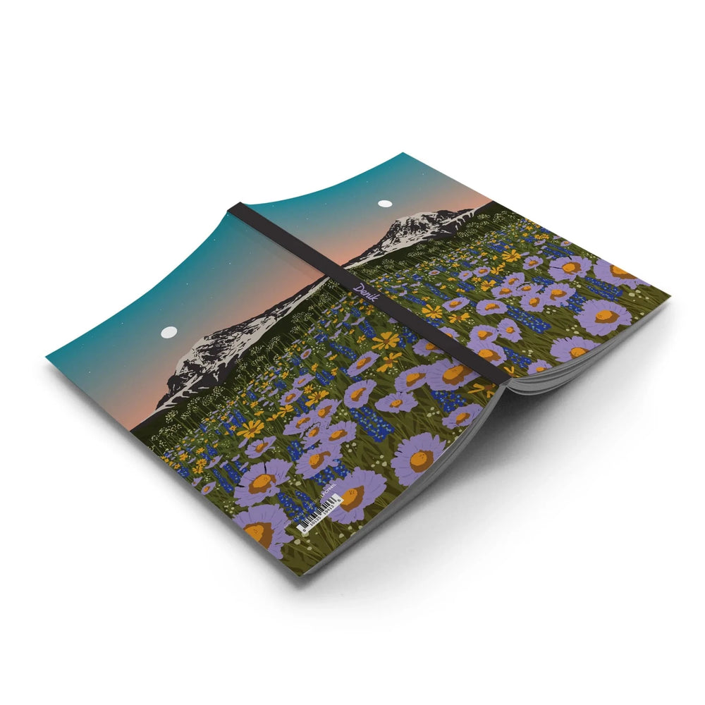 Denik Notebook Mountain Flowers Classic Layflat Notebook