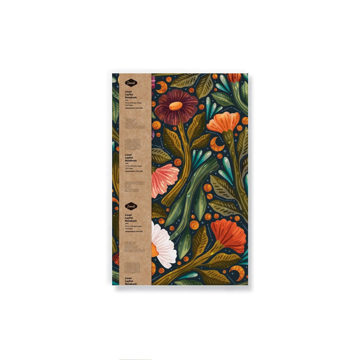 Denik Notebook Nightsky Floral Classic Layflat Notebook