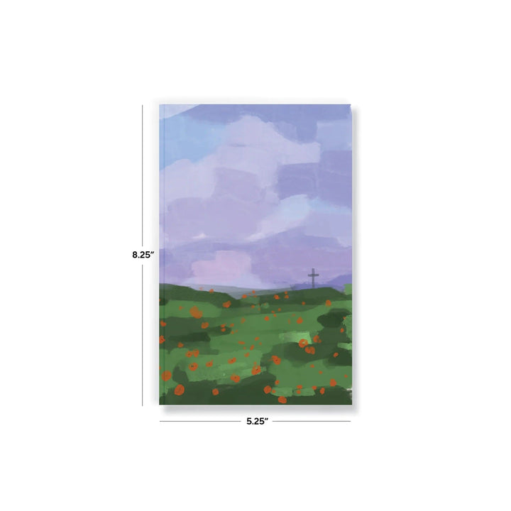 Denik Notebook Poppy Field Layflat Journal Notebook