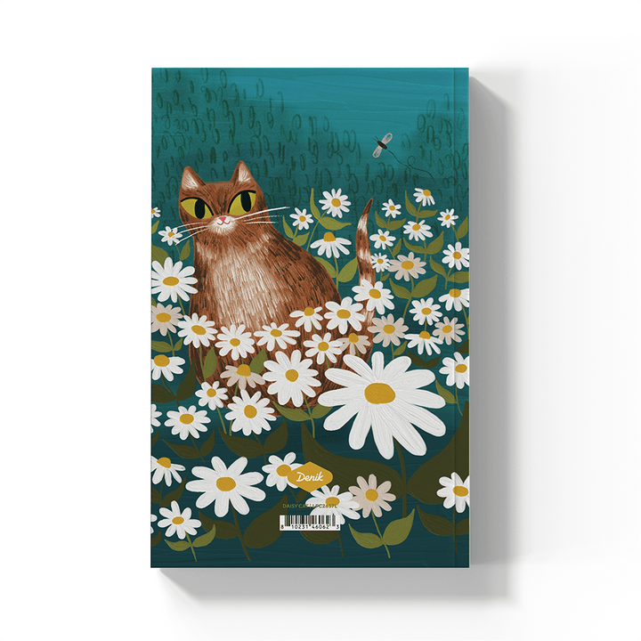 Denik paper Daisy Cat Classic Layflat Notebook Journal