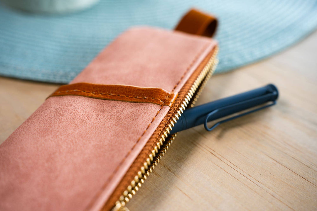 Denik paper Dusty Pink Notebook Pouch