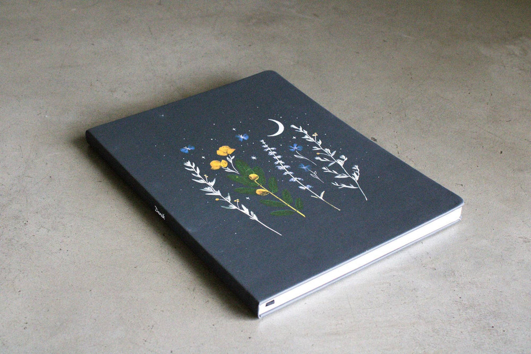 Denik paper Flowering of Consciousness Hardcover Sketchbook