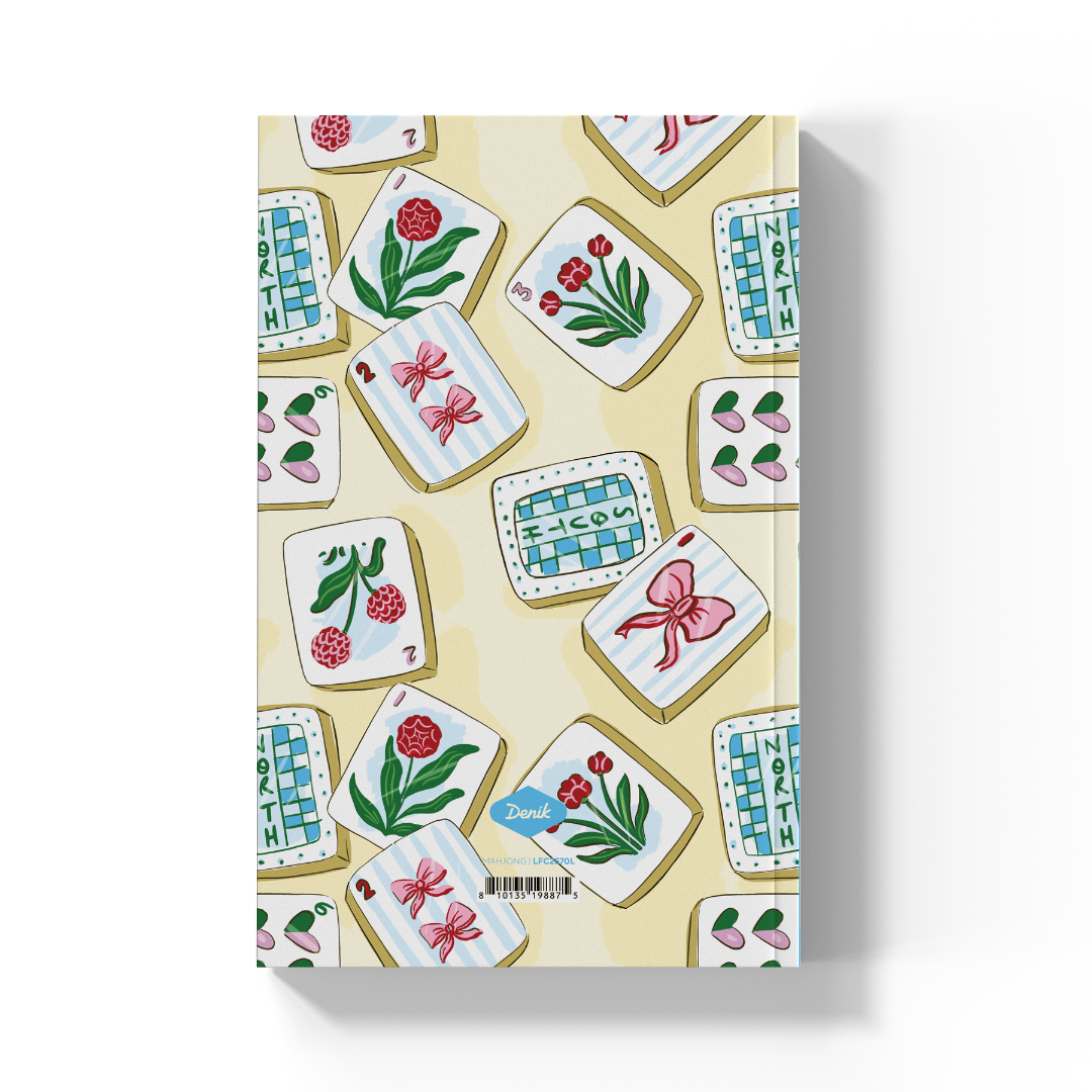 Denik paper Mahjong Soft Touch Classic Layflat Notebook Journal