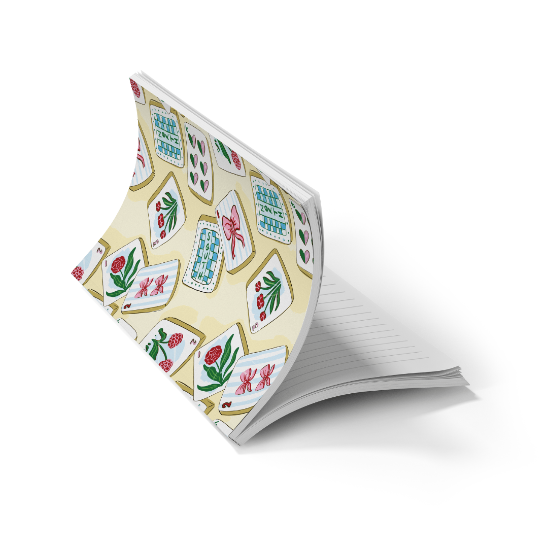 Denik paper Mahjong Soft Touch Classic Layflat Notebook Journal