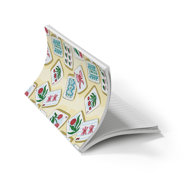 Denik paper Mahjong Soft Touch Classic Layflat Notebook Journal