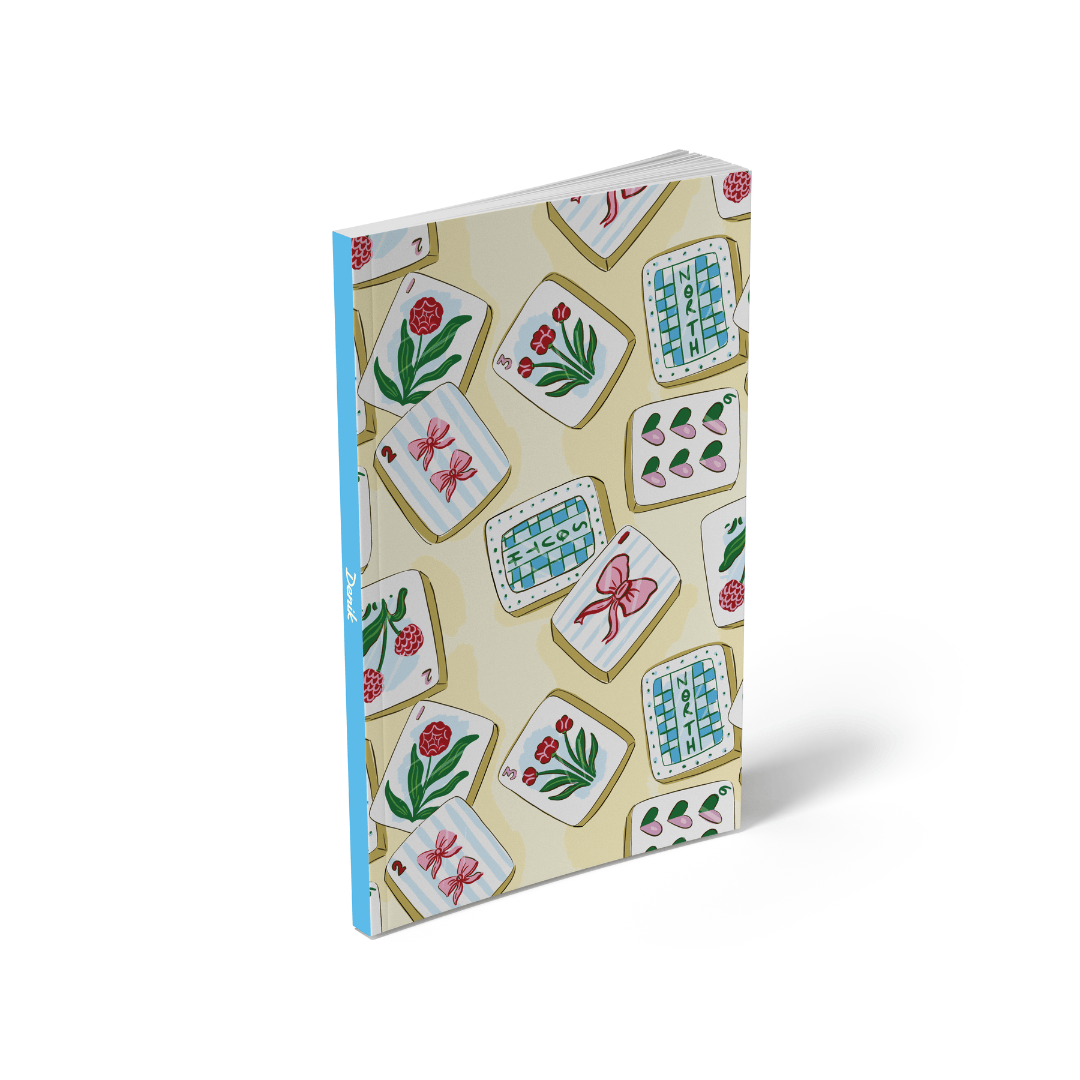 Denik paper Mahjong Soft Touch Classic Layflat Notebook Journal