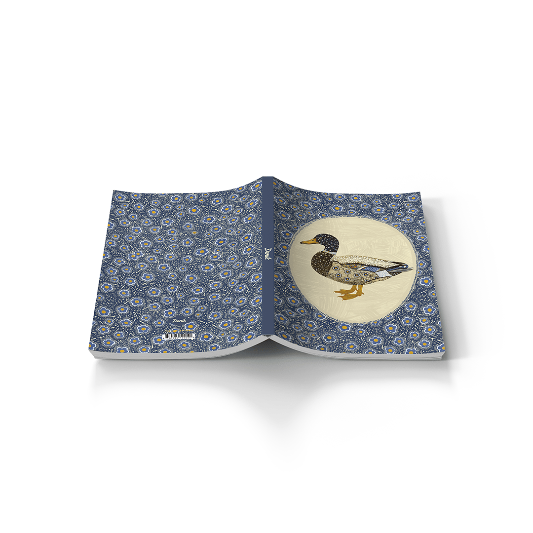Denik paper Mallard Soft Touch Classic Layflat Journal Notebook