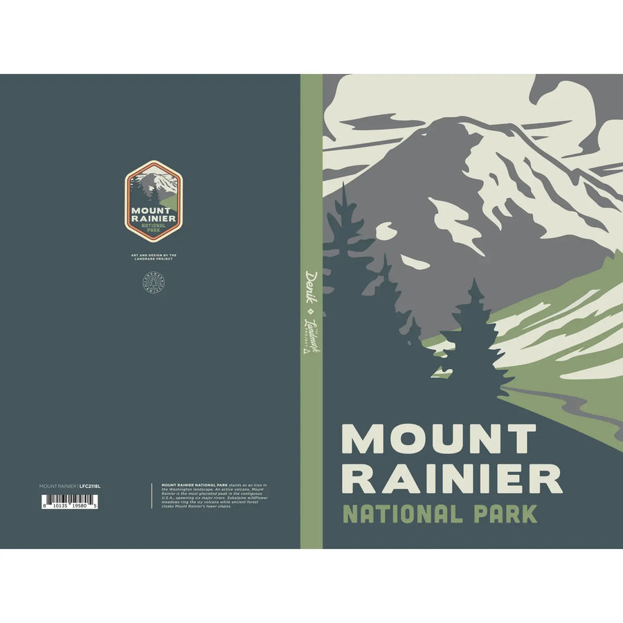 Denik Paper Mt. Rainier National Park Classic Layflat Notebook