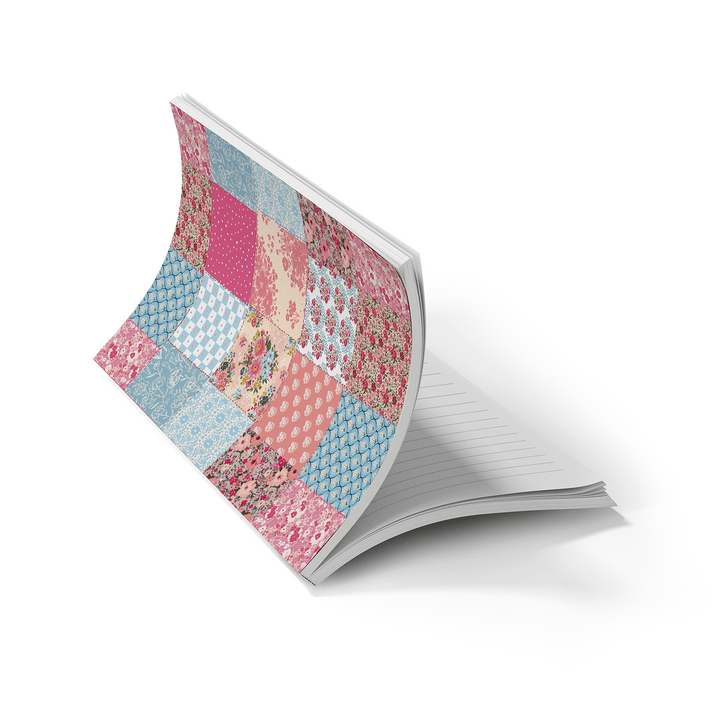 Denik paper Patchwork Quilt Classic Layflat Notebook Journal