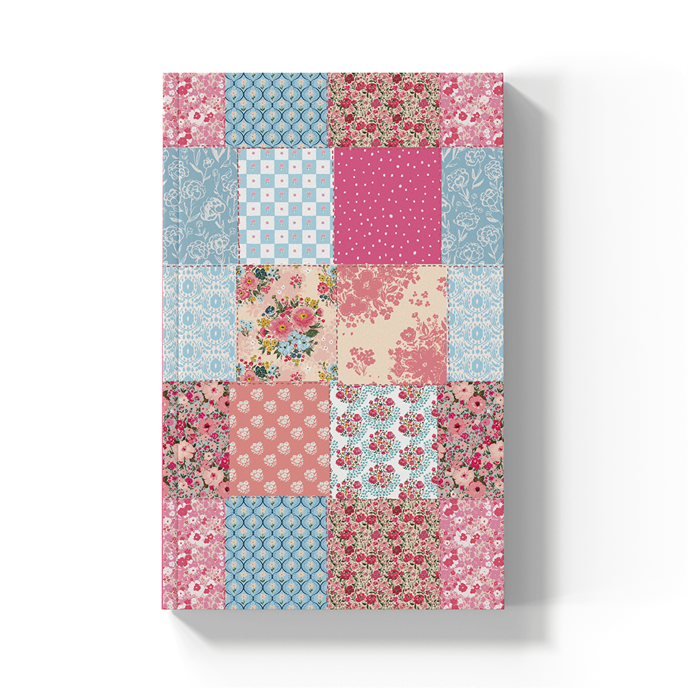 Denik paper Patchwork Quilt Classic Layflat Notebook Journal