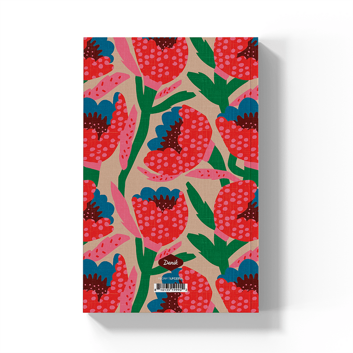 Denik paper Peony Soft Touch Classic Layflat Notebook