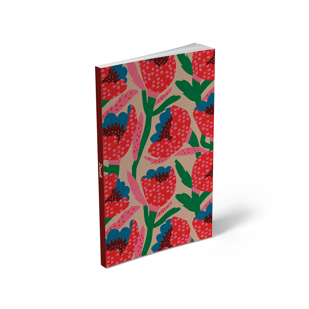 Denik paper Peony Soft Touch Classic Layflat Notebook
