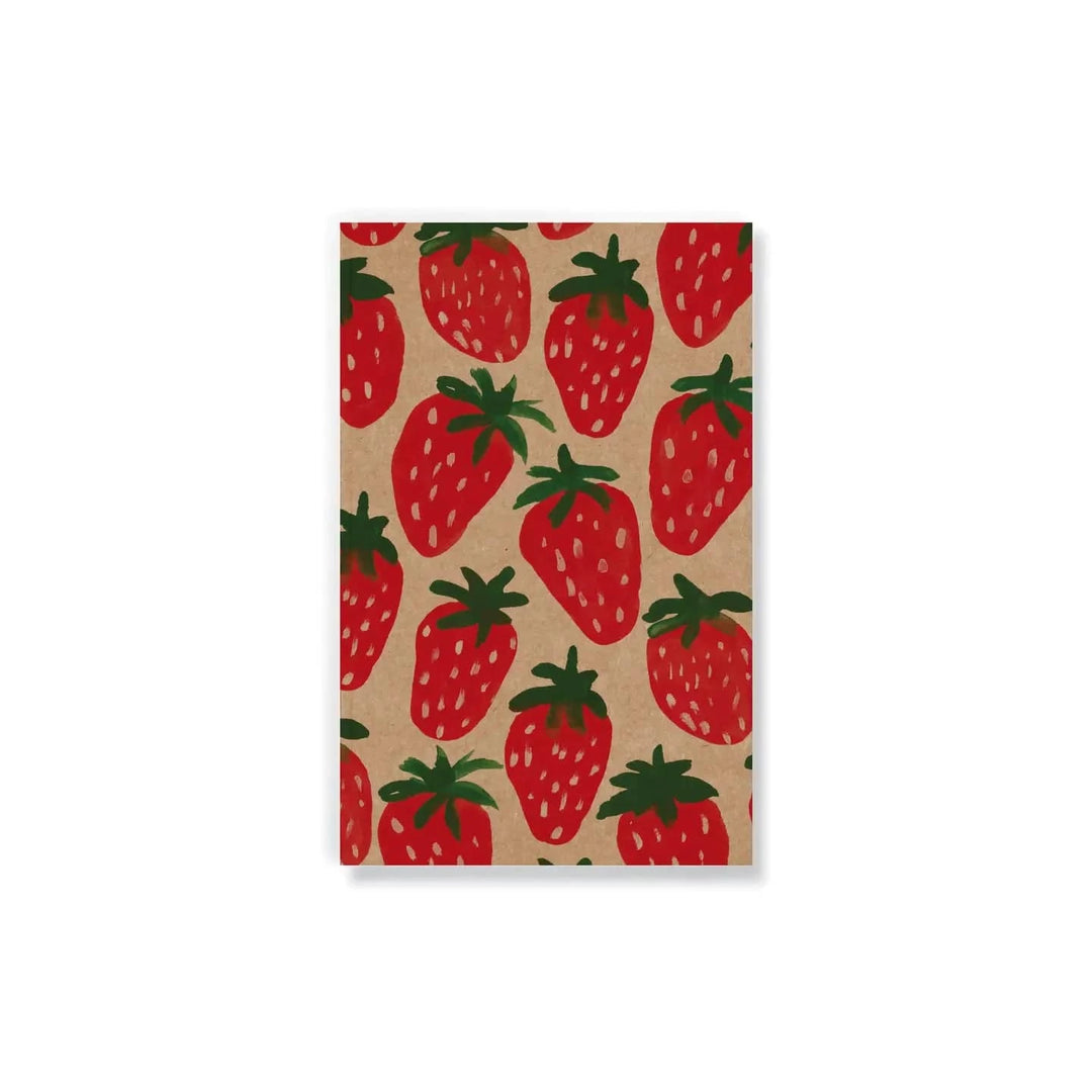 Denik Paper Strawberries Classic Layflat Notebook