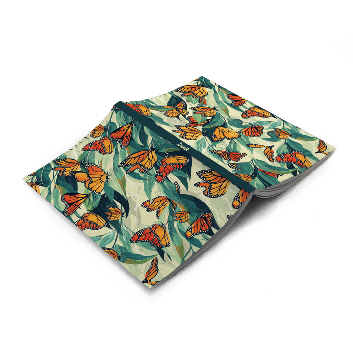 Denik paper The Monarch Soft Touch Classic Layflat Notebook