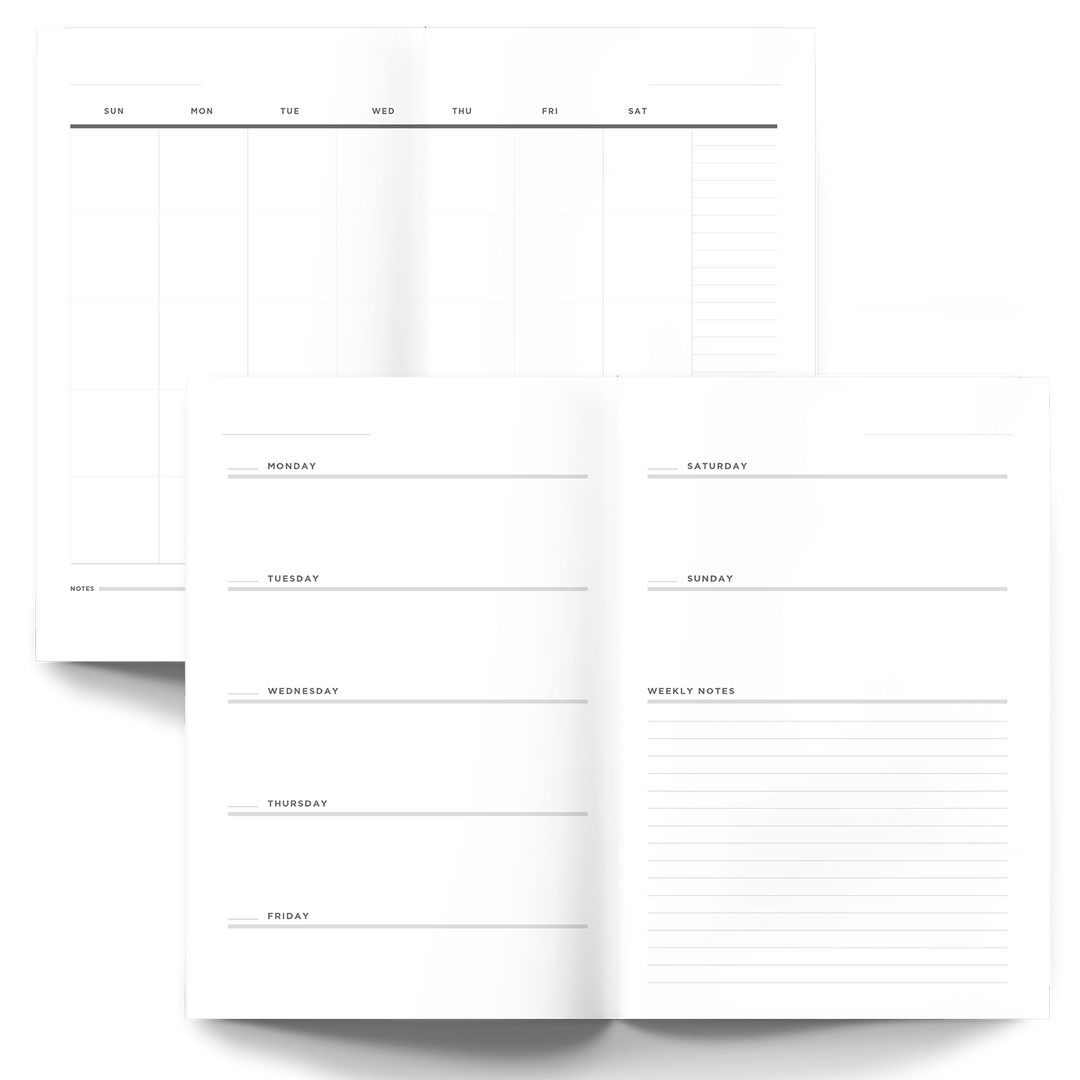 Denik paper The Monarch Soft Touch Classic Layflat Notebook