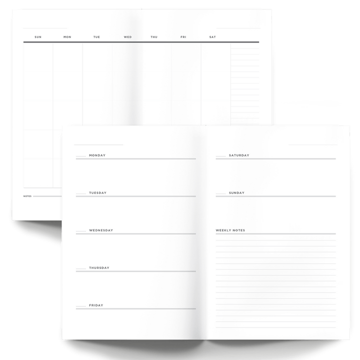 Denik paper The Monarch Soft Touch Classic Layflat Notebook