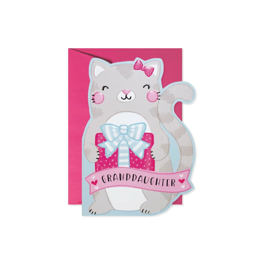Design Design birthday card Purr-fect Granddaughter Kitty