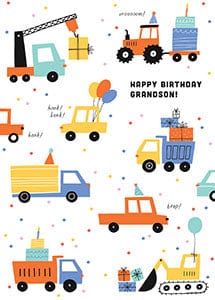 Design Design birthday card Truck Loads of Love