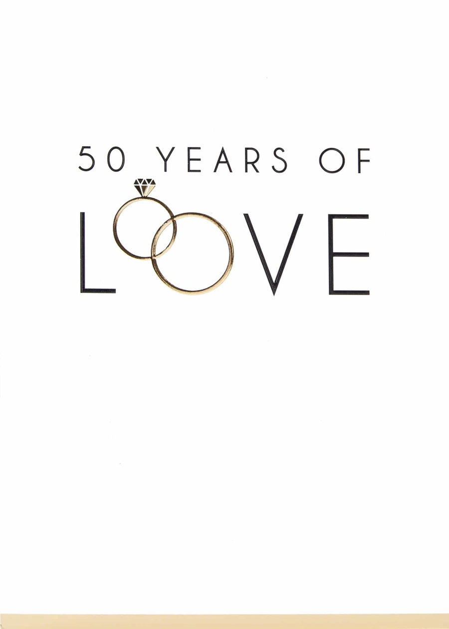 Design Design Card 50 Years Of Love