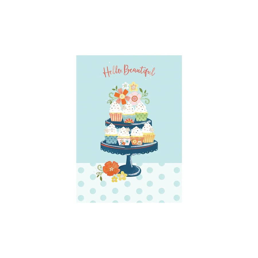 Design Design Card Beautiful Cupcake Tier