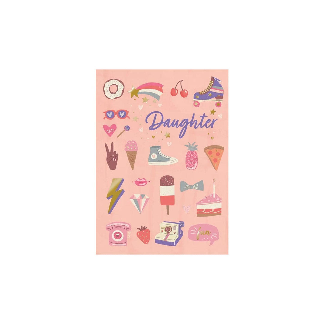 Design Design Card Cool Daughter Icons