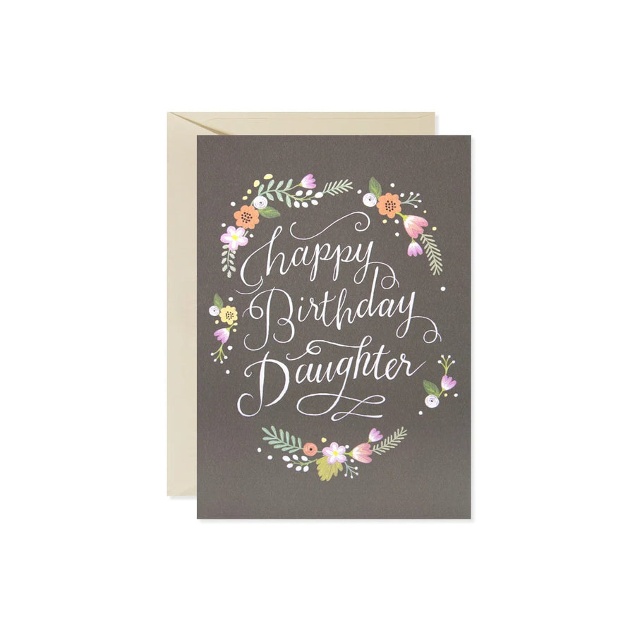 Design Design Card Daughter Birthday Flowers