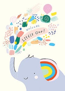 Design Design Card Elephant Shower