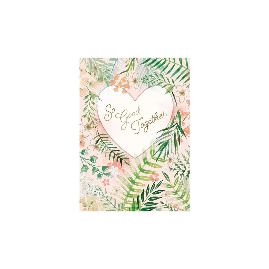 Design Design Card Florals and Fern