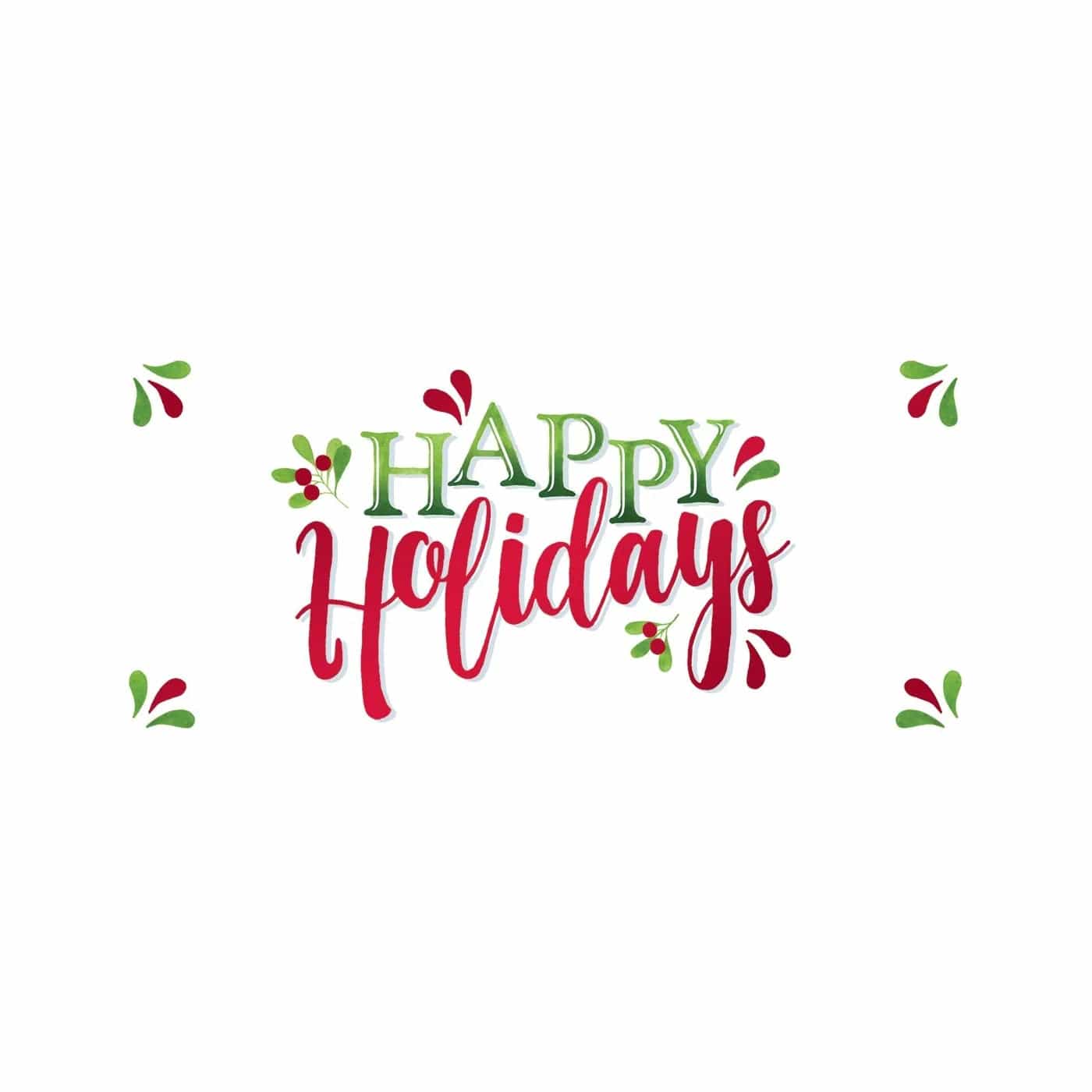 Design Design Card Red and Green Holidays Money Card