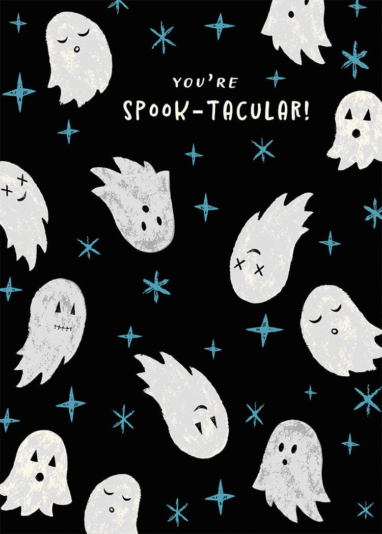 Design Design Card Spooktacular Ghosts Card