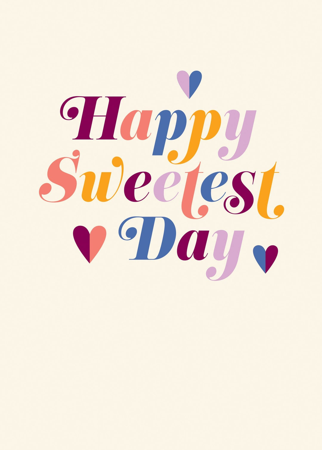 Design Design Card Sweetest Day Mod Lettering Card