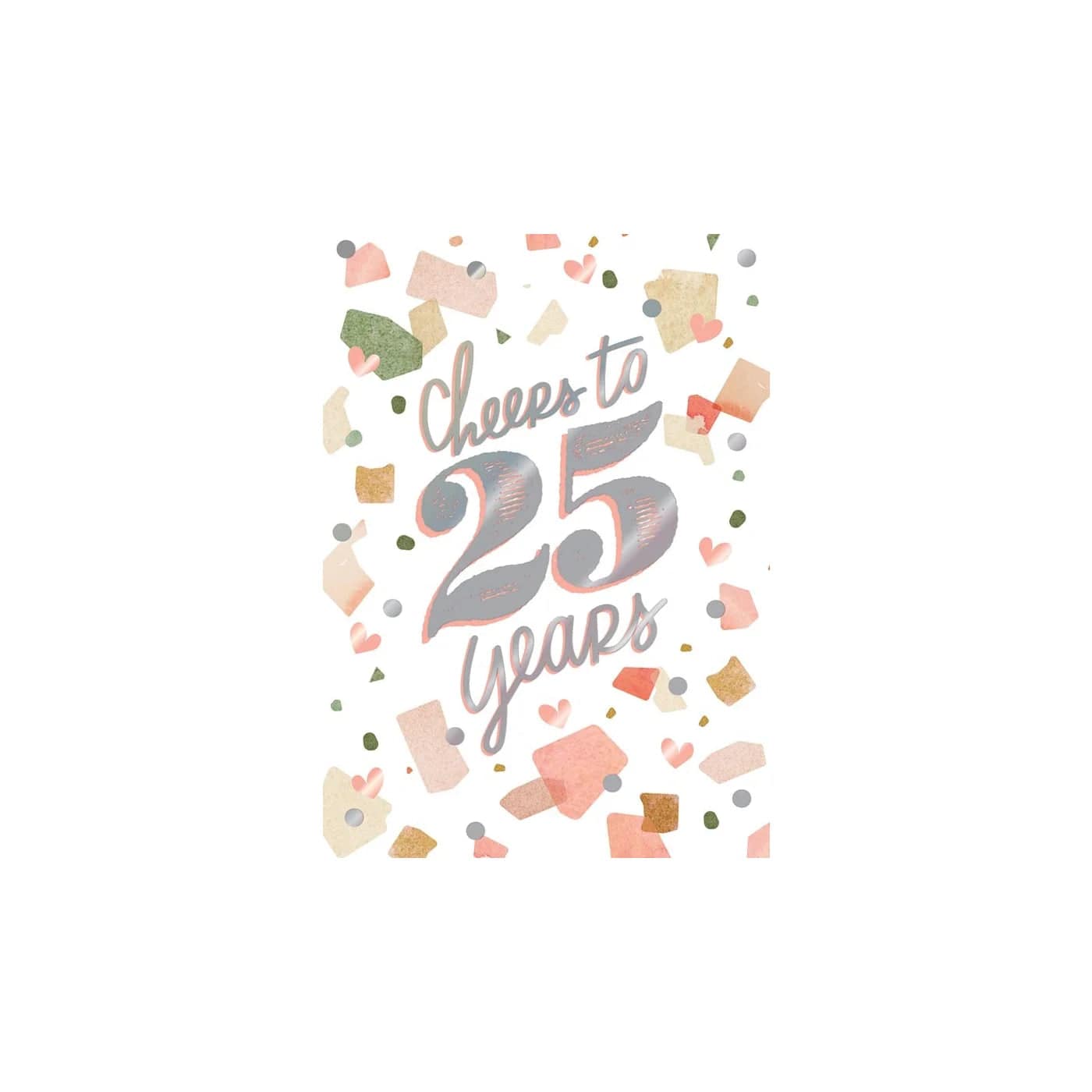 Design Design Card Trendy Confetti Pieces