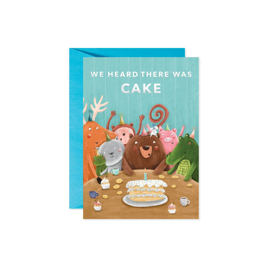 Design Design Card We Heard There Was Cake