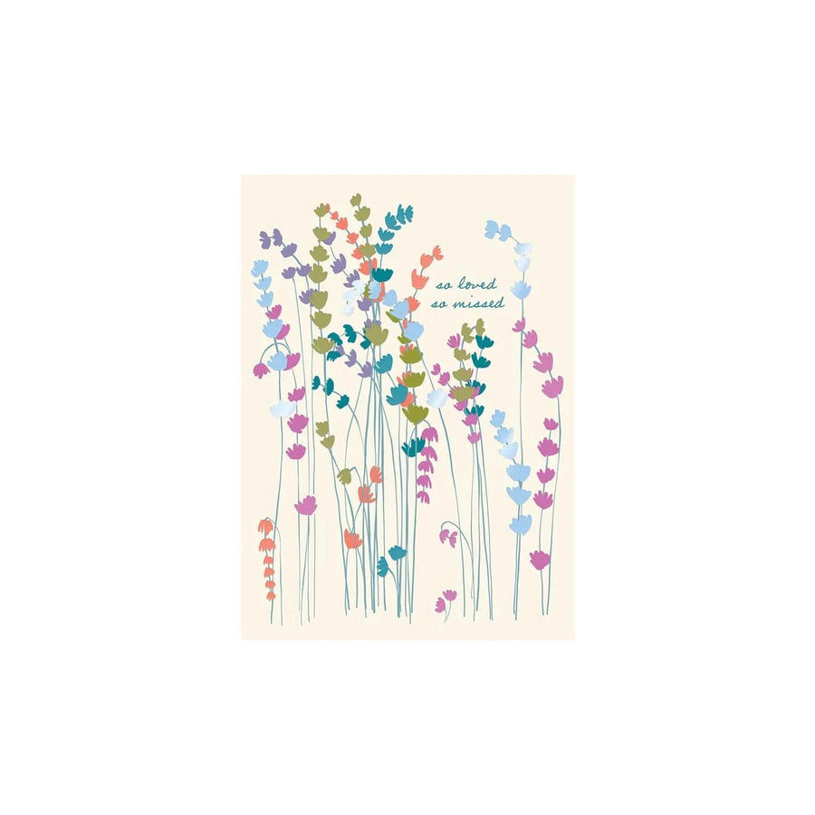 Design Design Card Wistful Florals