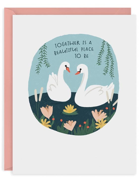 Design Design Cards Beautiful Together Greeting Card