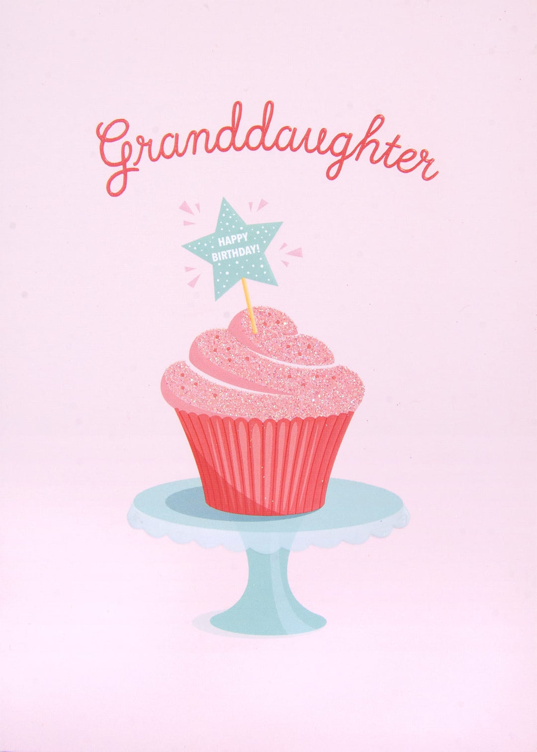 Design Design Cards Granddaughter Cupcake Greeting Card