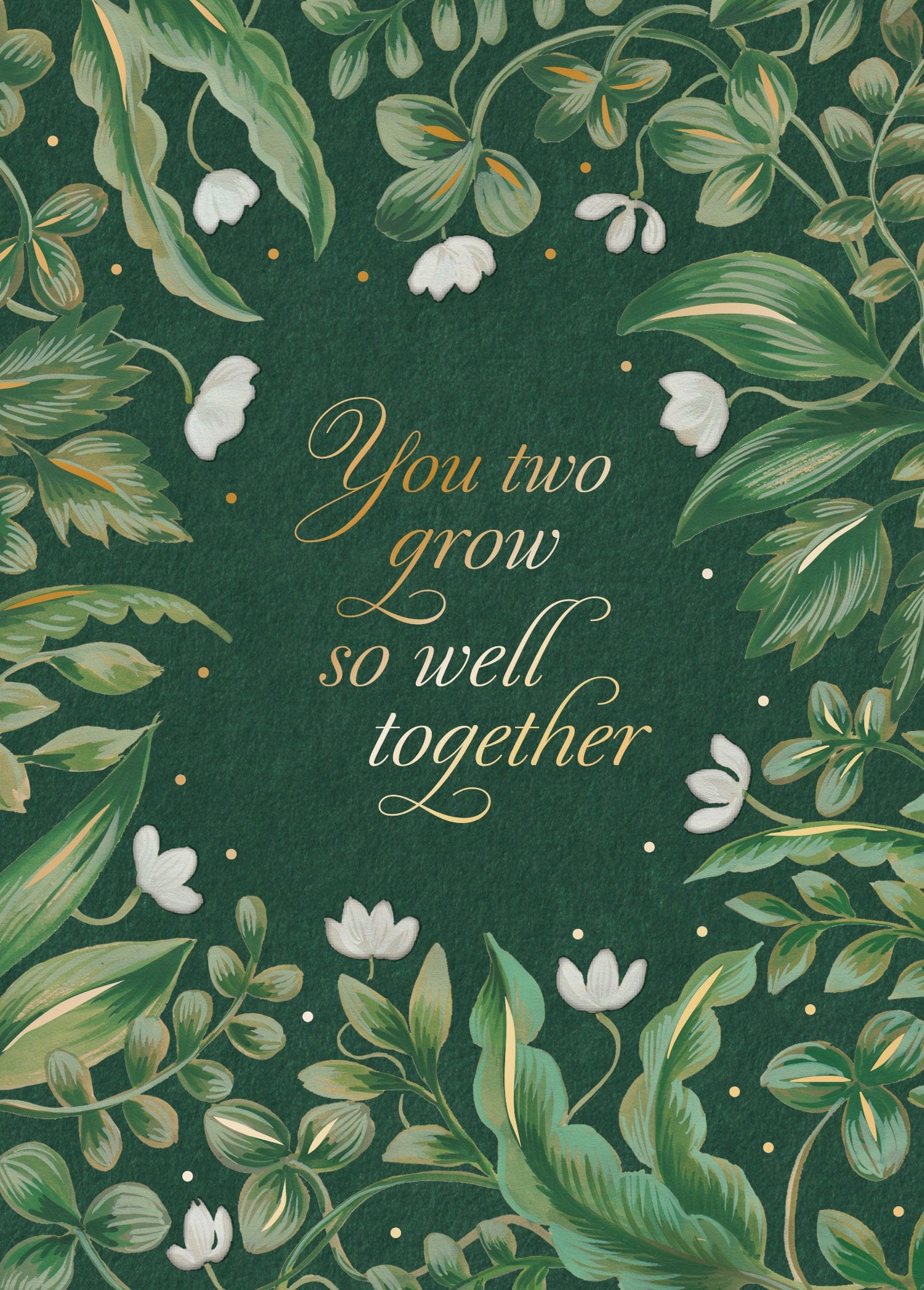 Design Design Cards Growing Together Greeting Card