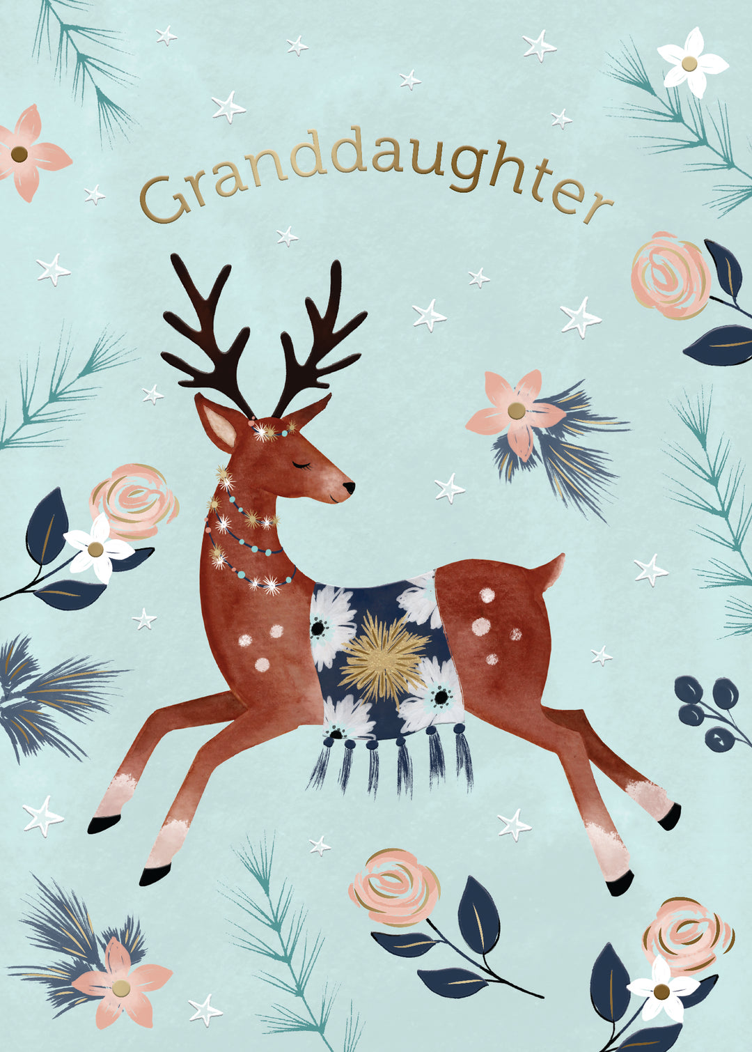 Design Design Cards Lovely Little Reindeer Greeting Card