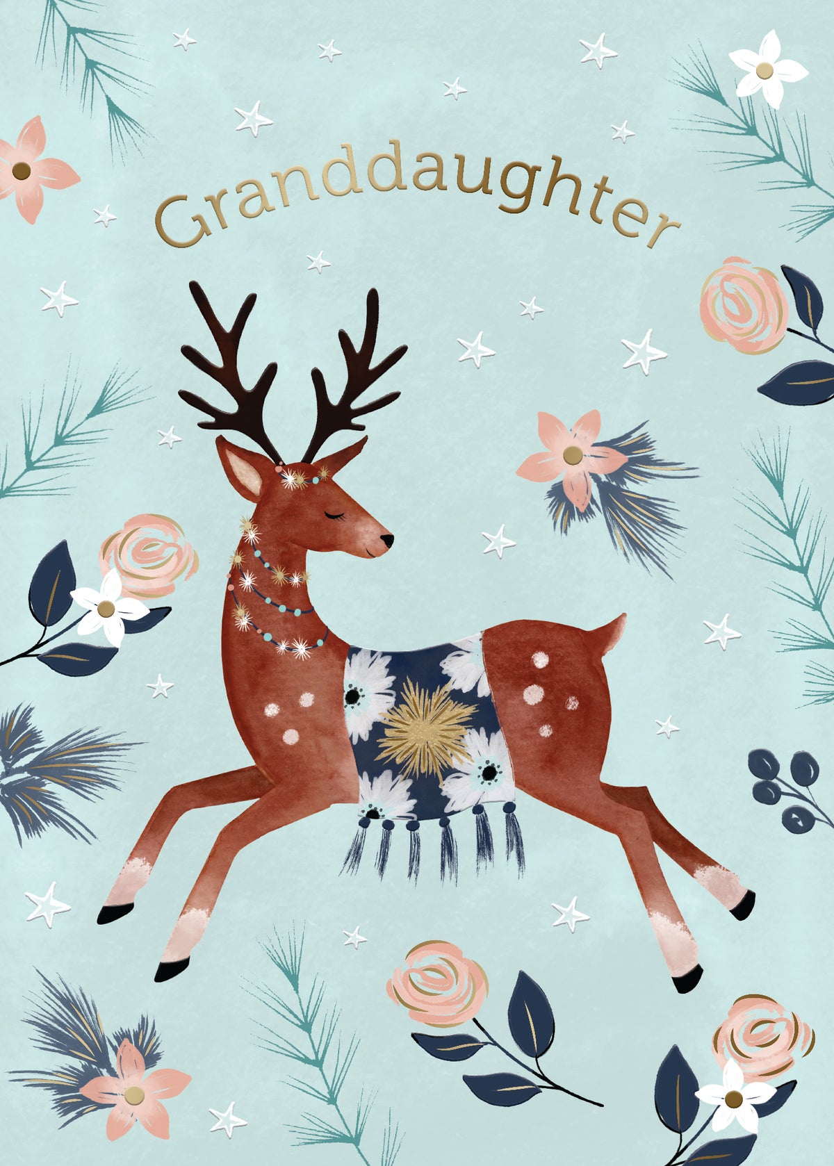 Design Design Cards Lovely Little Reindeer Greeting Card