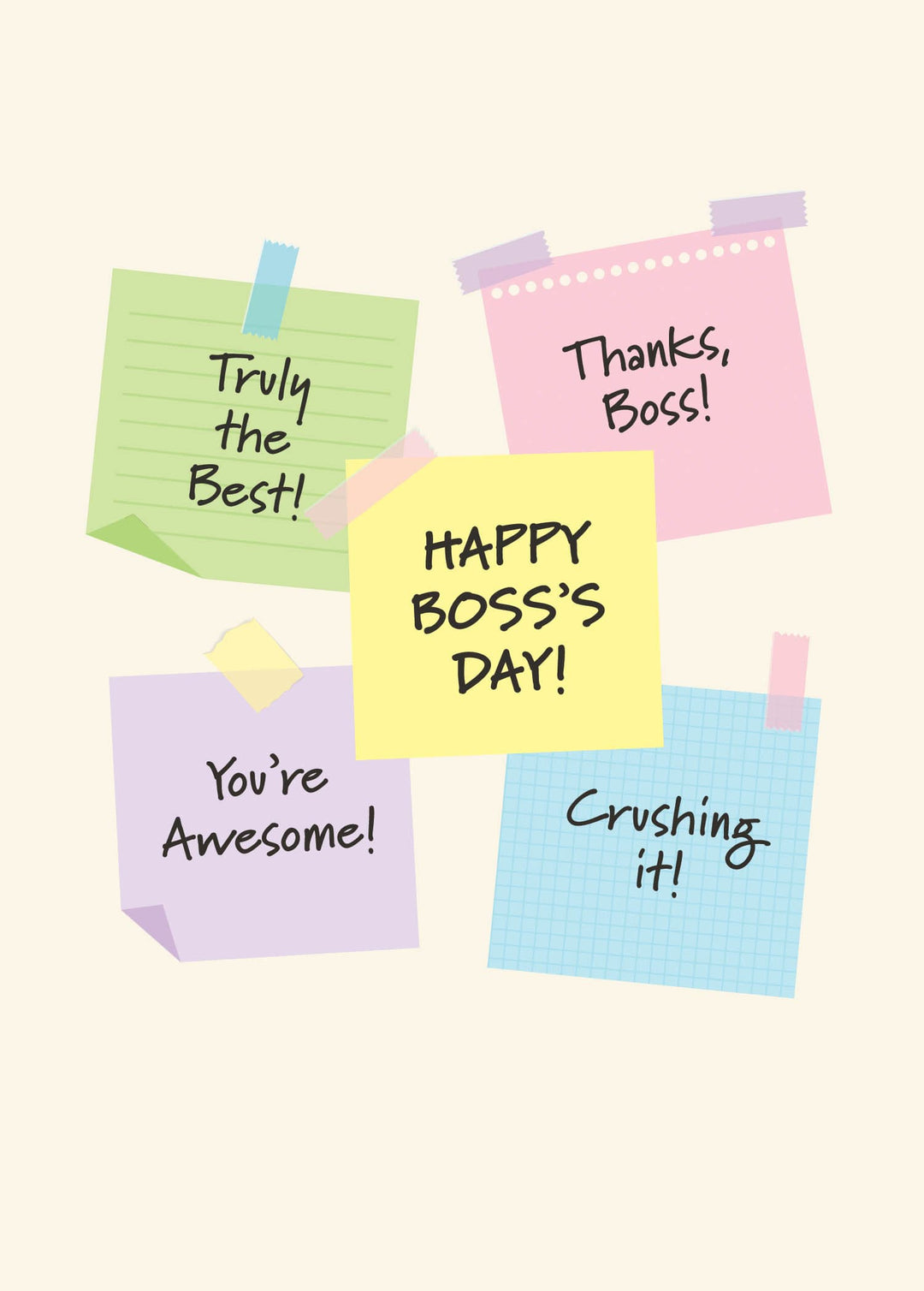 Design Design Cards Sticky Note Appreciation Greeting Card