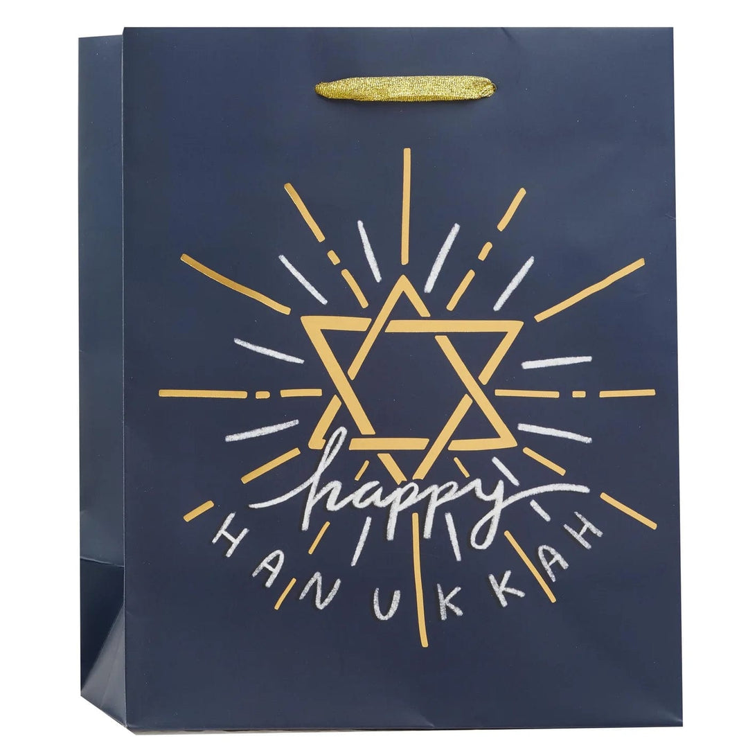 Design Design Gift Bag Happy Hanukkah Gift Bag - Medium