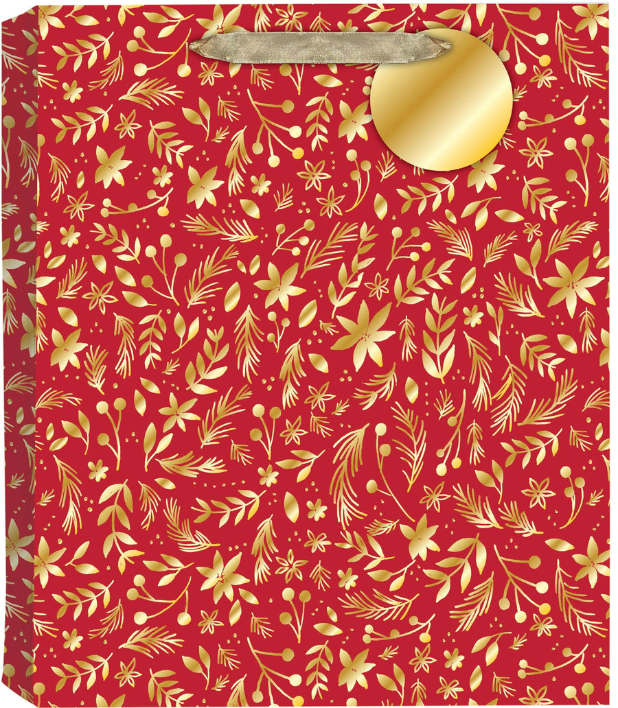 Design Design Gift Bag Merry Floral Gift Bag - Large