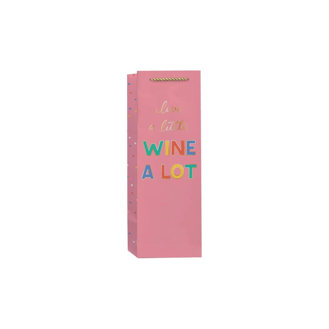 Design Design Gift Bag Wine a Lot Bottle Bag