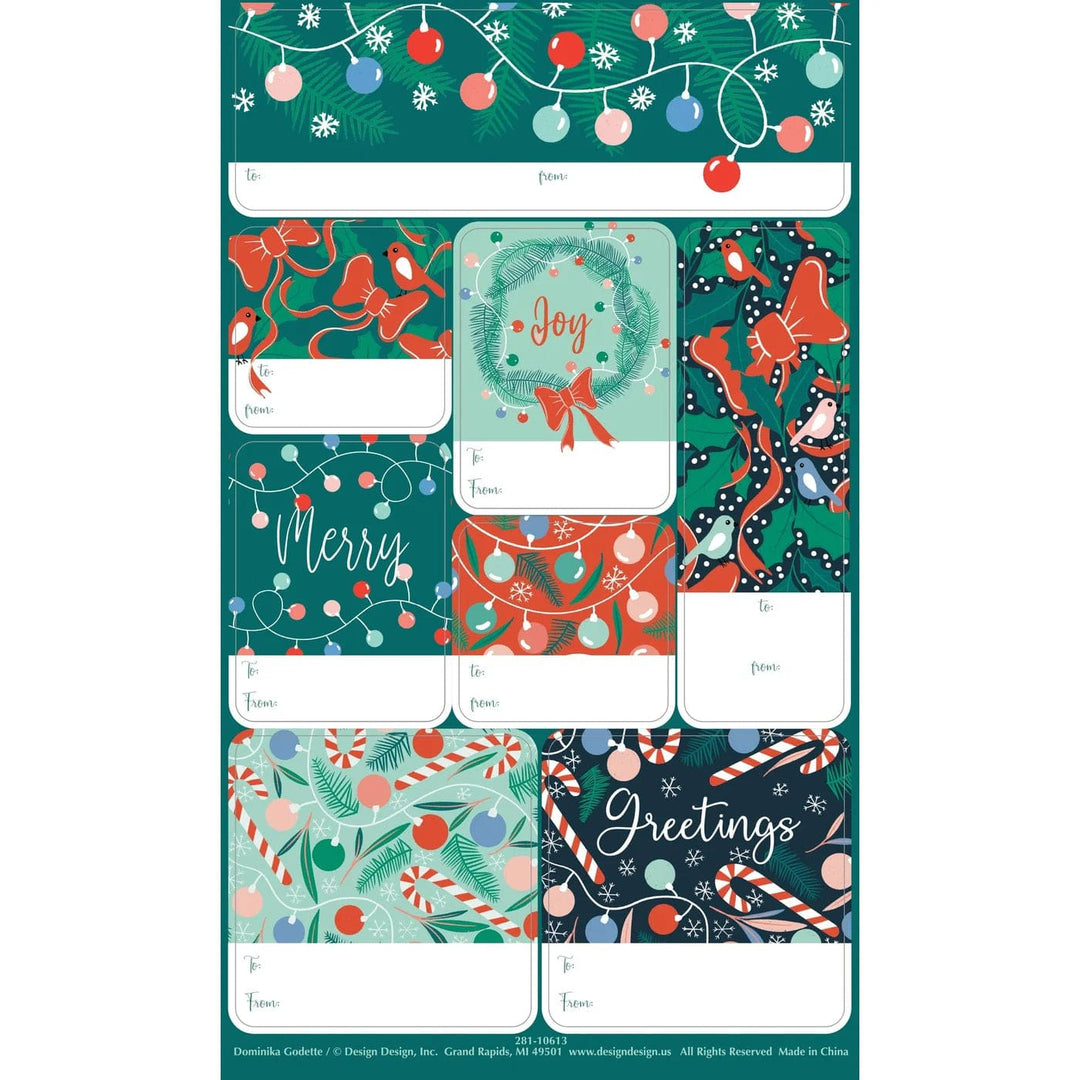 Design Design Gift Tags & Labels Lots of Lights Gift Labels
